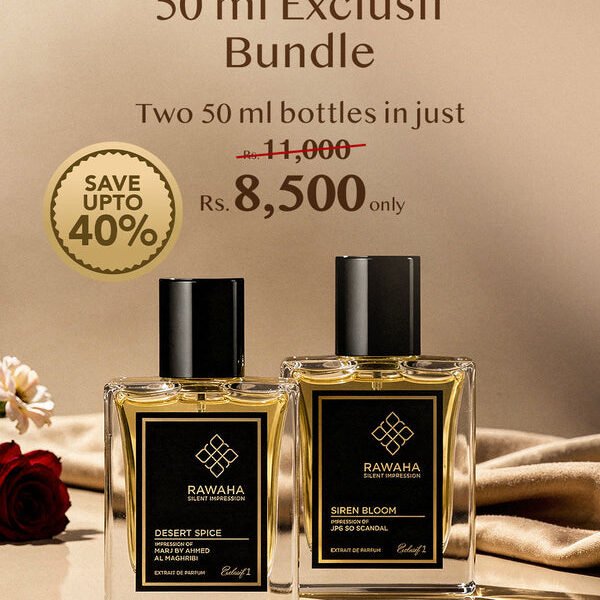 2 Exclusif Perfumes Bundle 50ml