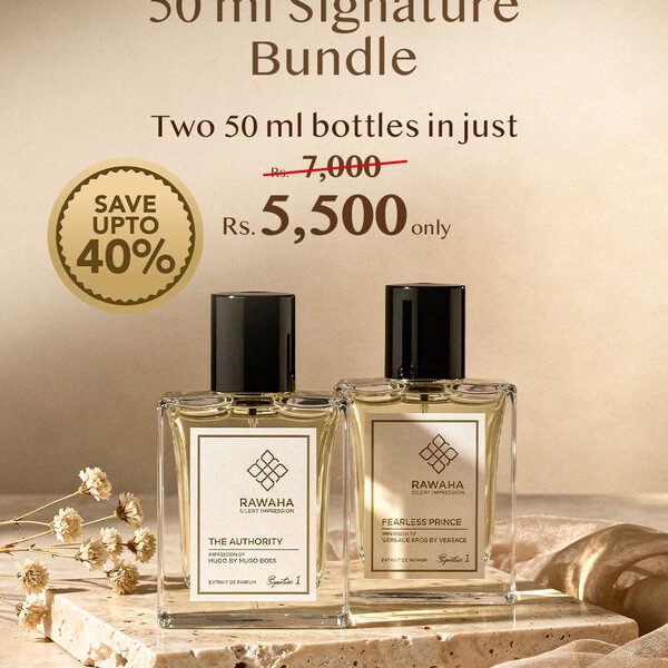 2 Signature Perfumes Bundle 50ml