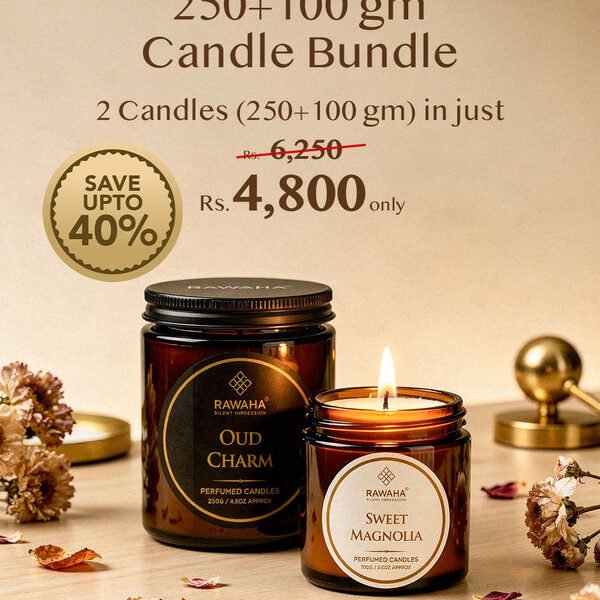 250 + 100gm Candles Bundle