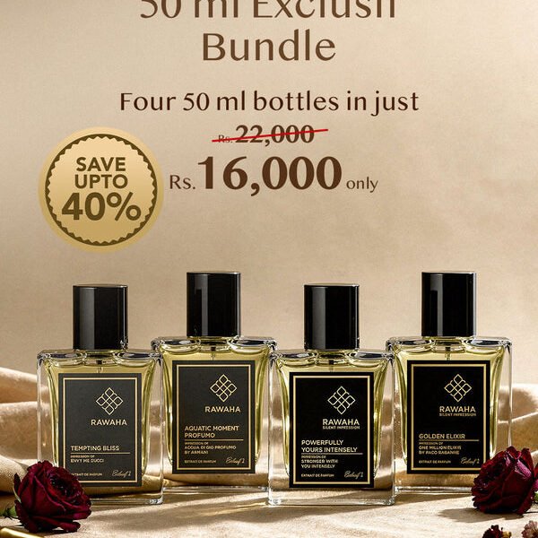 4 Exclusif Perfumes Bundle 50ml