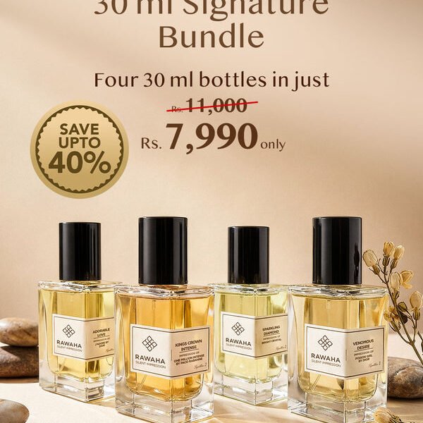 4 Signature Perfumes Bundle 30ml