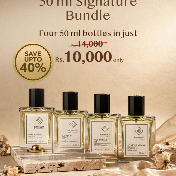 4 Signature Perfumes Bundle 50ml