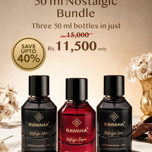 Three 50ml Nostalgic Bundle