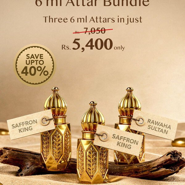 Three 6ml Attar Bundle